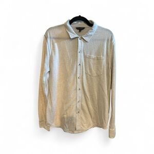 Banana Republic Light Beige Casual Button-Down Shirt